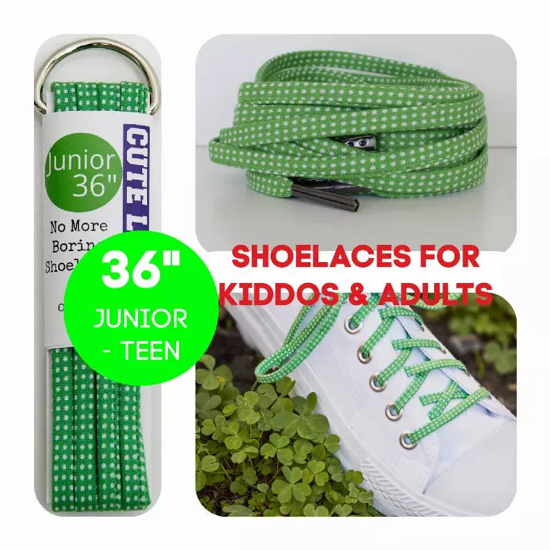 Polka Dots Shoelaces Cutelaces