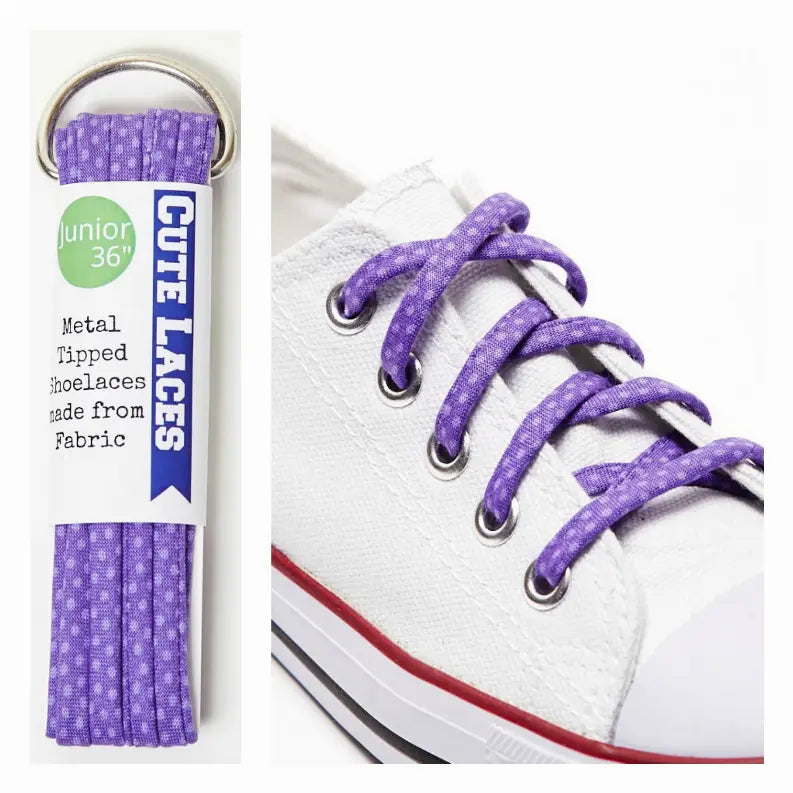 Polka Dots Shoelaces Cutelaces