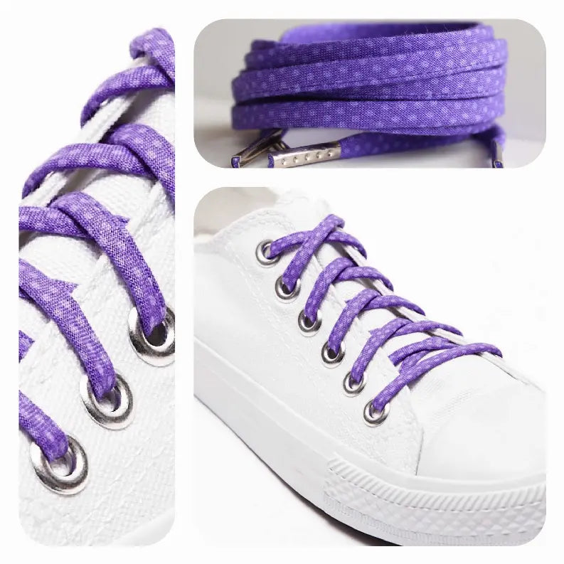 Polka Dots Shoelaces Cutelaces