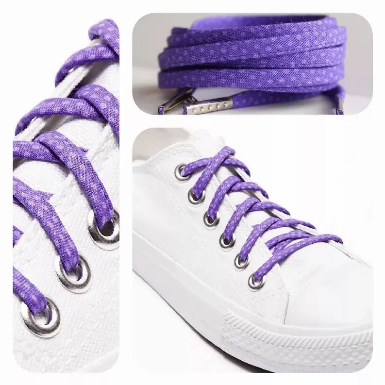 Polka Dots Shoelaces Cutelaces