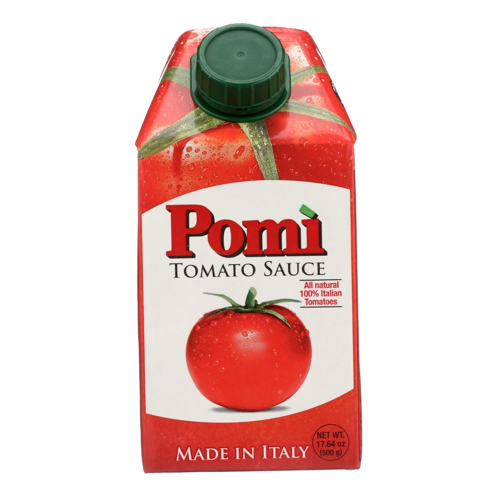 Pomi Tomatoes Tomato Sauce - Case Of 12 - 17.64 Fl Oz. Pomi Tomatoes