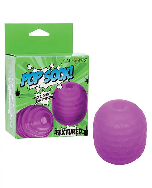 Pop Sock Textured Masturbator California Exotic Novelties