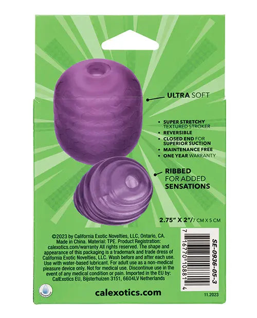 Pop Sock Textured Masturbator California Exotic Novelties