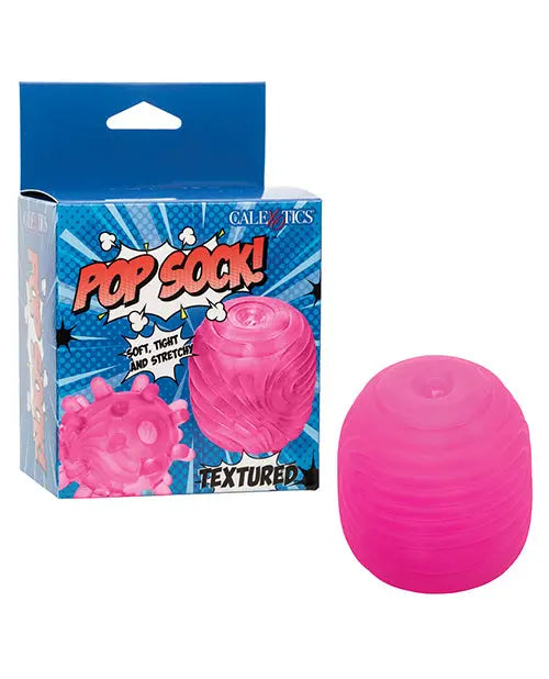 Pop Sock Textured Masturbator California Exotic Novelties