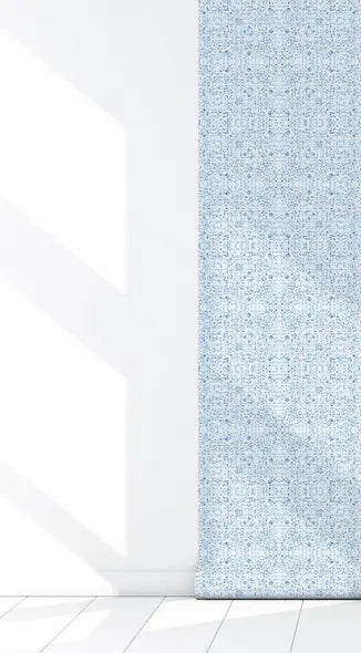 Poppies Vinyl Canvas Peel & Stick Wallpaper Panel SBC-LTD