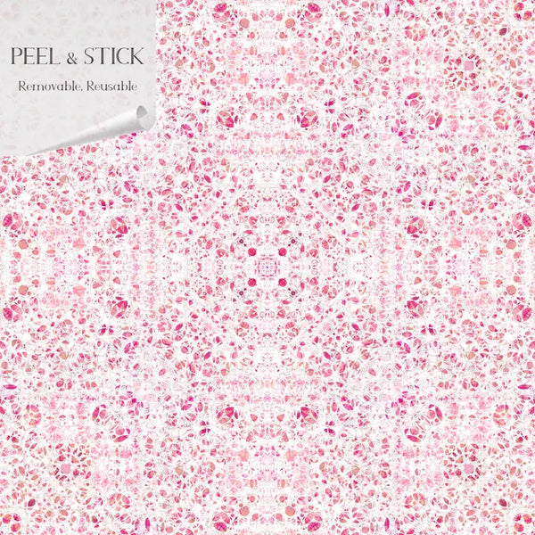 Poppies' French Country Floral Peel & Stick Wallpaper SBC-LTD