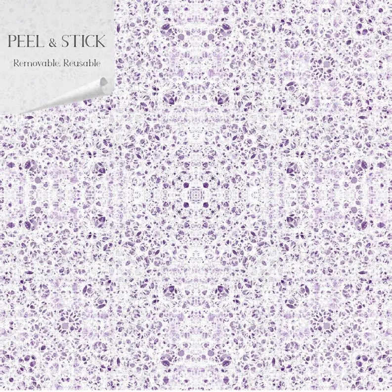 Poppies' French Country Floral Peel & Stick Wallpaper SBC-LTD