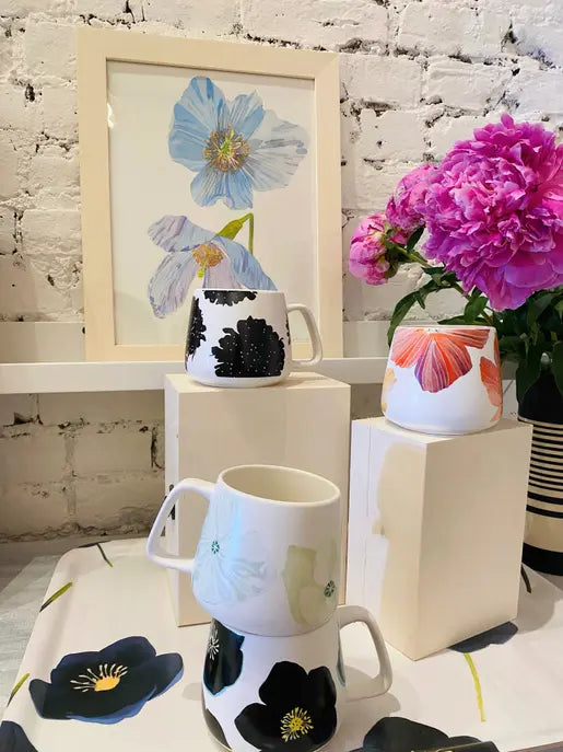 Porcelain Mug India & Purry