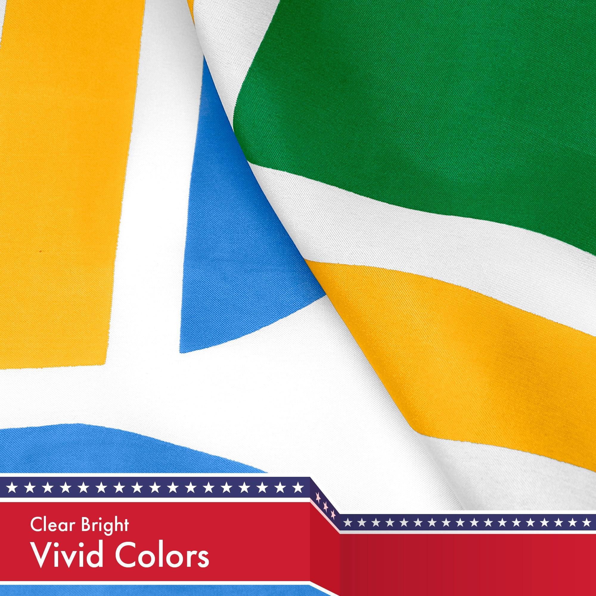 Portland City Flag 3x5 Ft 5-Pack 150D Printed Polyester By G128 G128