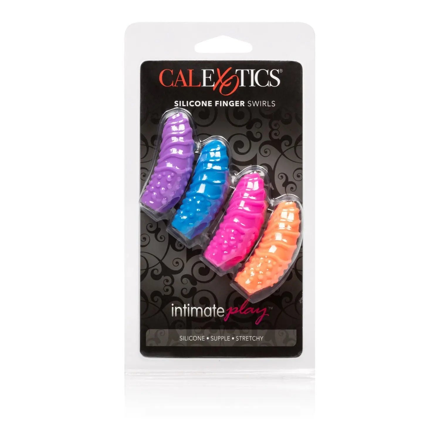 Posh Silicone Finger Teasers Swirl California Exotic Novelties