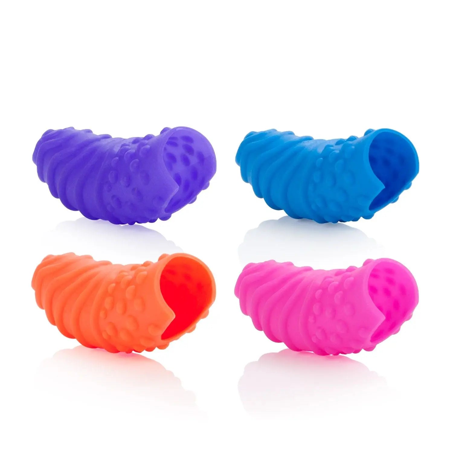 Posh Silicone Finger Teasers Swirl California Exotic Novelties
