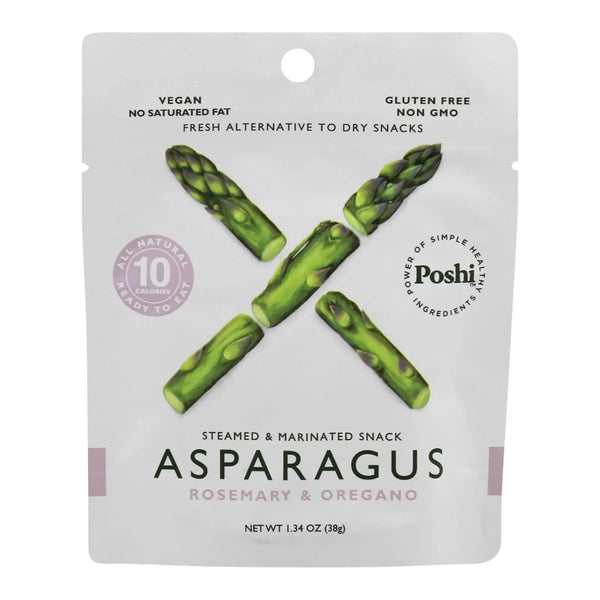 Poshi - Snack Asparagus Mrntd Veg - Case Of 10 - 1.34 Oz Poshi