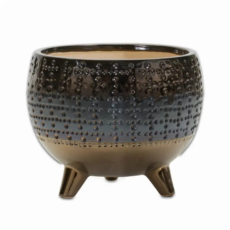 Pot w/Legs 5.5"H Terra Cotta Melrose Intl.