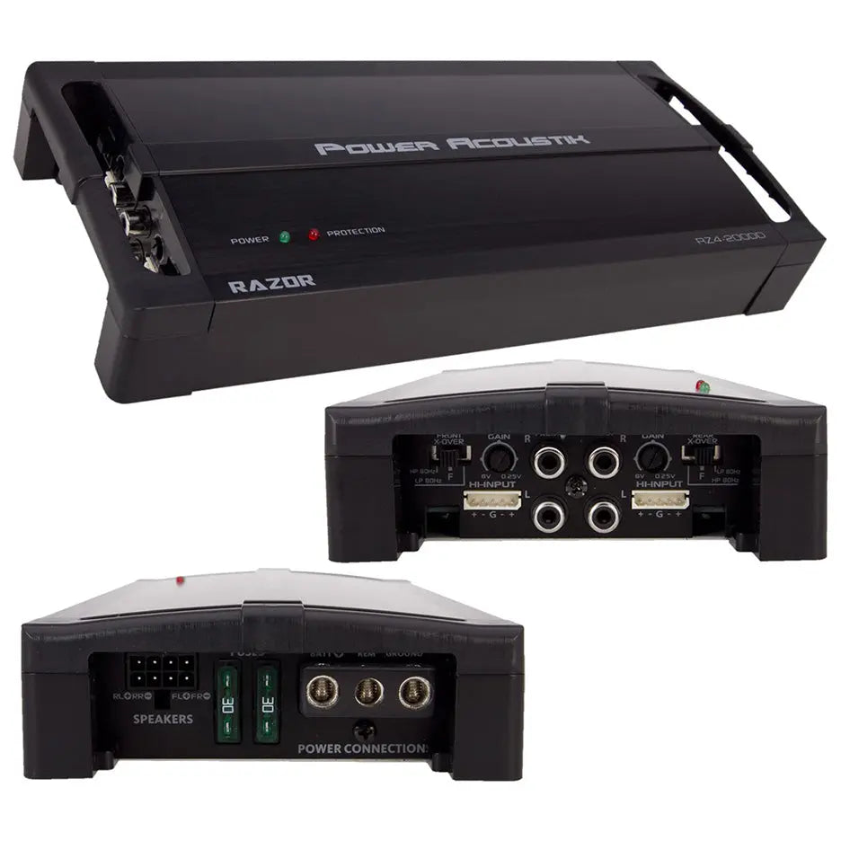 Power Acoustik Class D 4ch 2000w Amplifier Power Acoustik