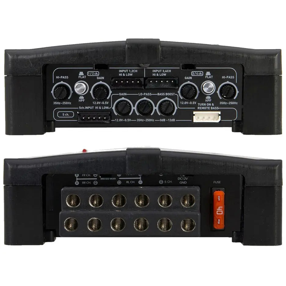 Power Acoustik Class D Amplifier 2500w Max Power Acoustik