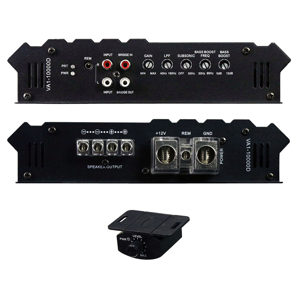 Power Acoustik Vertigo Series Monoblock Amplifier 10000w Max Power Acoustik