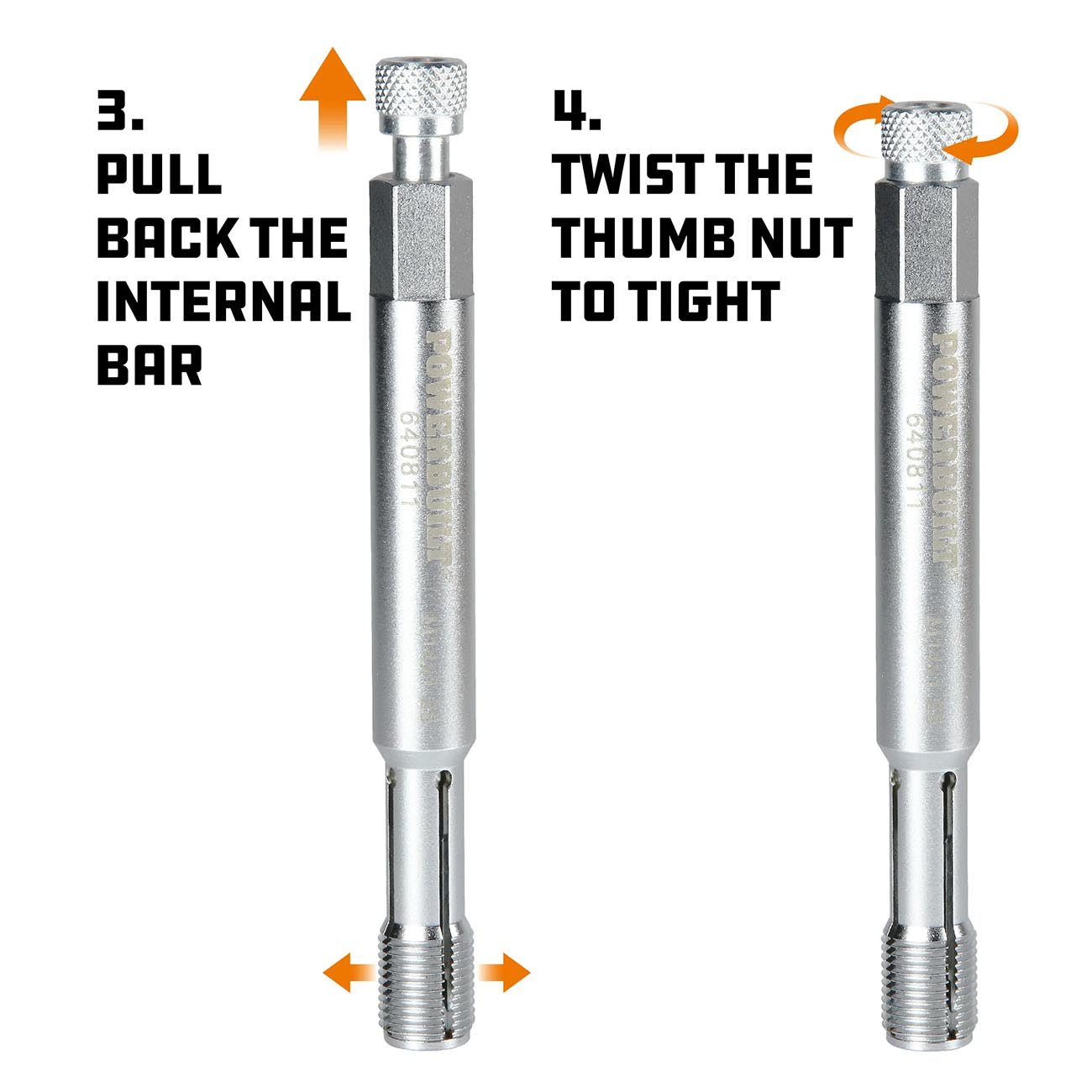 Powerbuilt 14mm Back Tap Thread Repair Tool POWERBUILT