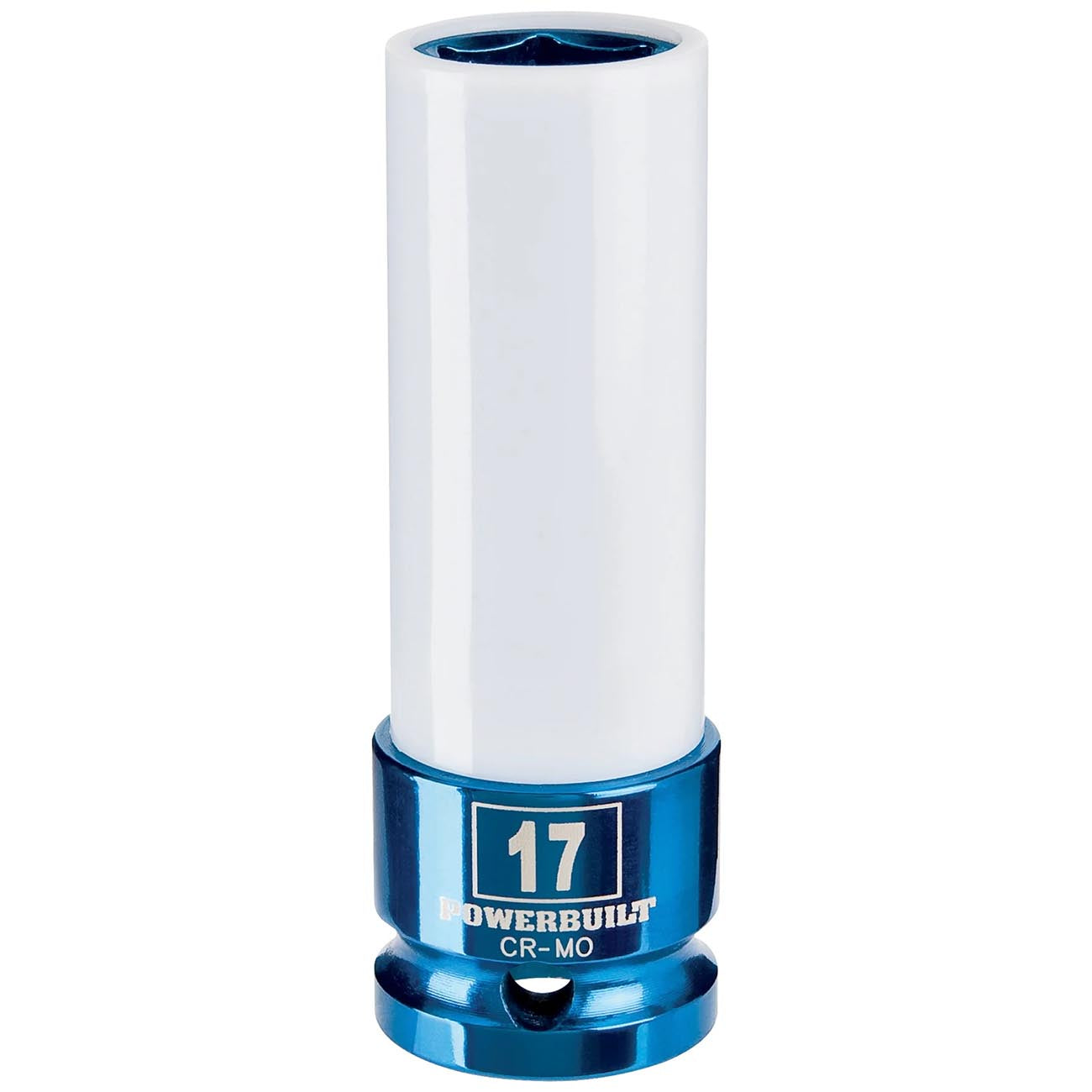 Powerbuilt 17mm Thin Wall Color Lug Nut Socket - 1/2" Drive POWERBUILT