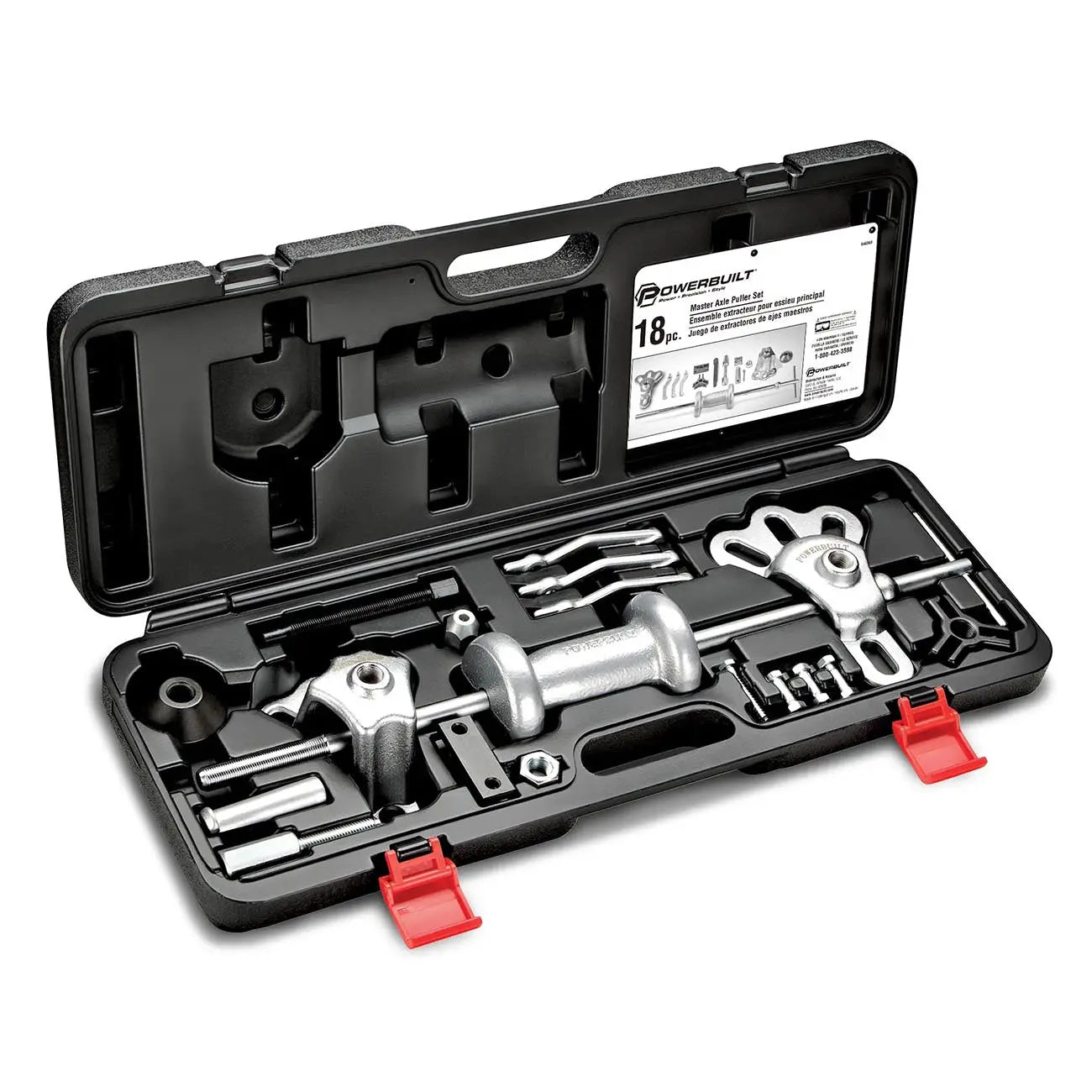 Powerbuilt Master Axle Puller Kit (18 Piece) POWERBUILT