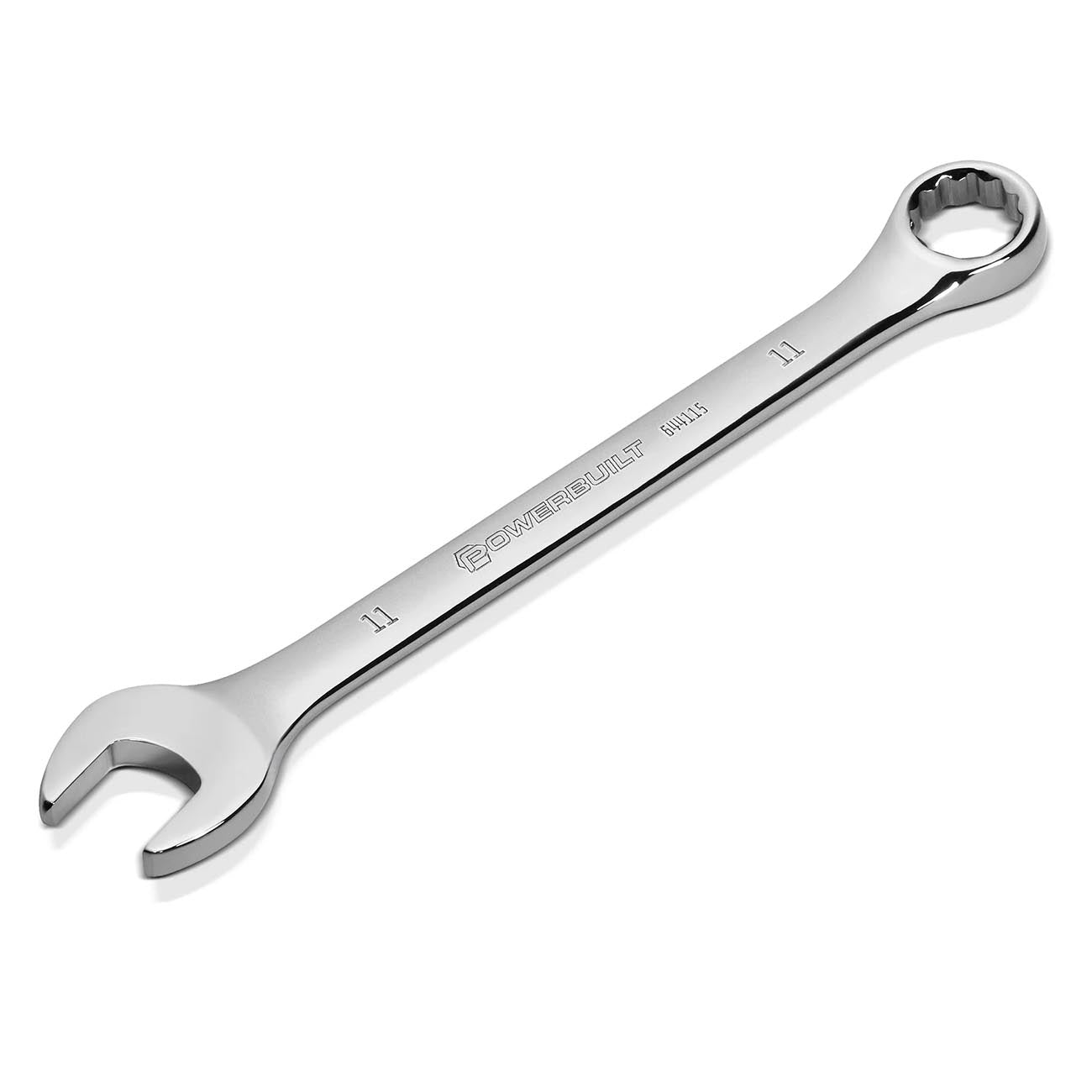 Powerbuilt Metric 11mm Combination Wrench - Fully Polished POWERBUILT