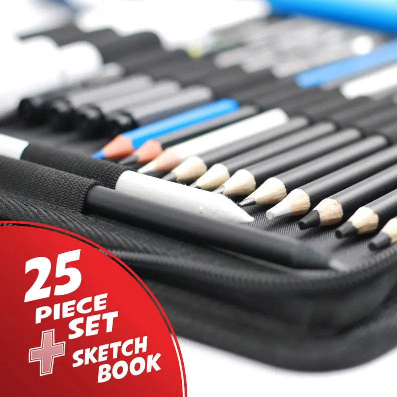 Premium Drawing Set // 26 Piece Set Render Demo Design Studio