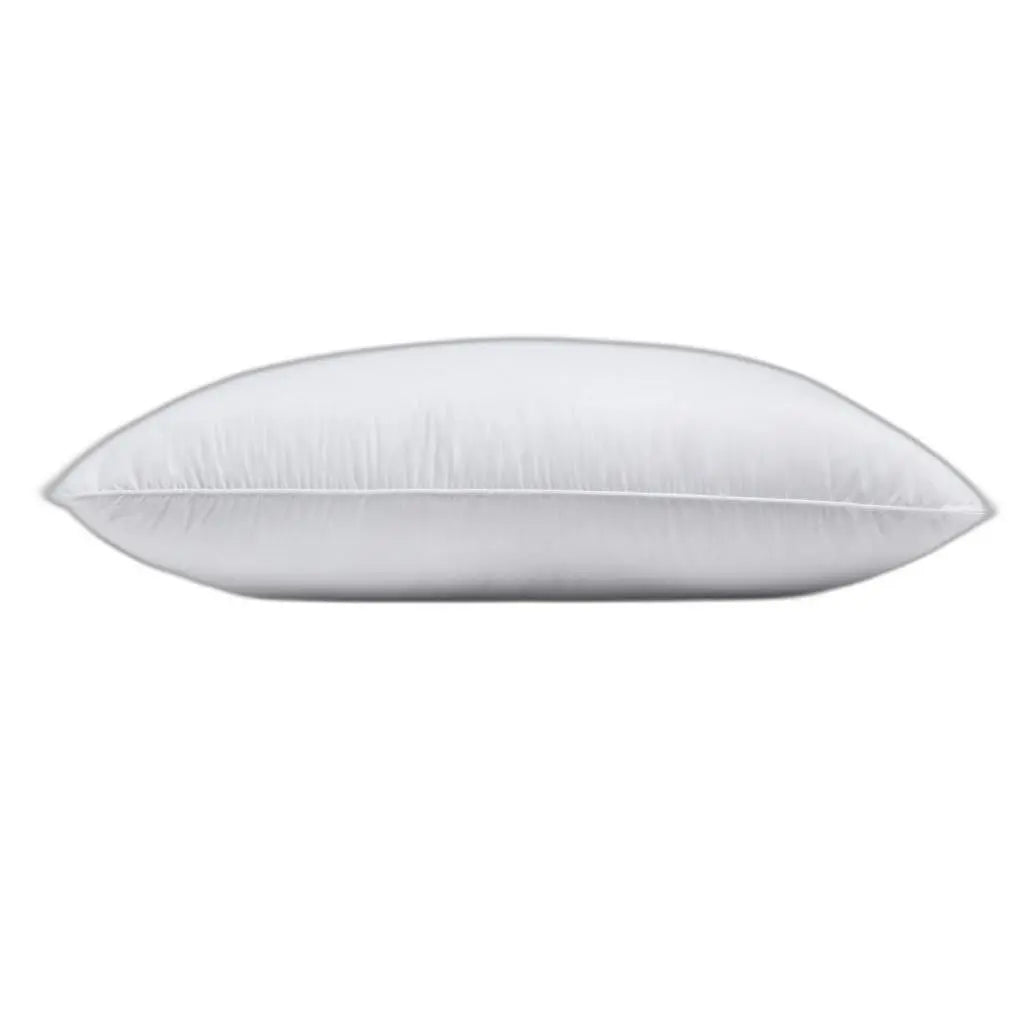 Premium Lux Siberian Down Queen Size Medium Pillow Homeroots Bed & Bath