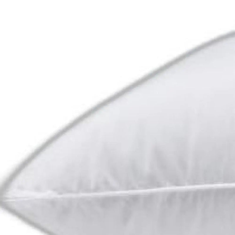 Premium Lux Siberian Down Queen Size Medium Pillow Homeroots Bed & Bath