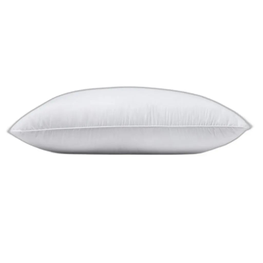 Premium Lux Siberian Down Queen Size Medium Pillow Homeroots Bed & Bath