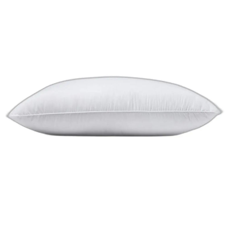 Premium Lux Siberian Down Queen Size Medium Pillow Homeroots Bed & Bath