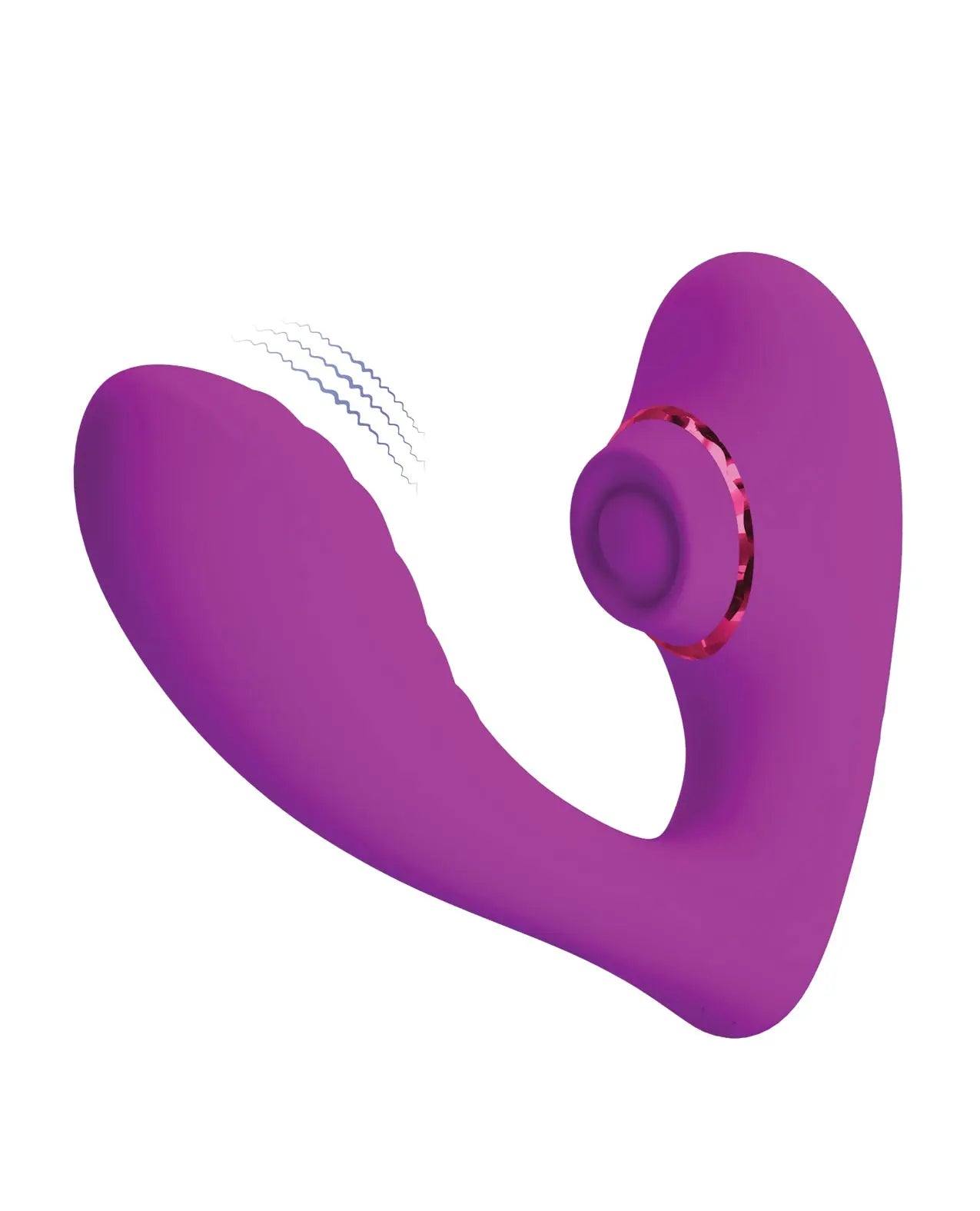 Pretty Love Nauty Thumping & Vibrating Insertable Vibrator - Fushsia Liaoyang Baile Health Care Produ