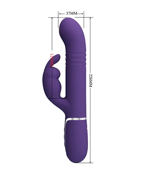 Pretty Love Twinkled Tenderness Coale Thrusting Rabbit - Purple Liaoyang Baile Health Care Produ