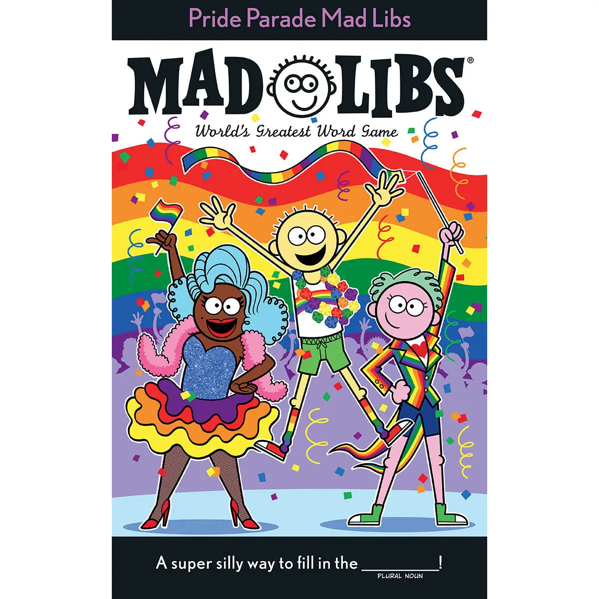 Pride Parade Mad Libs Penguin