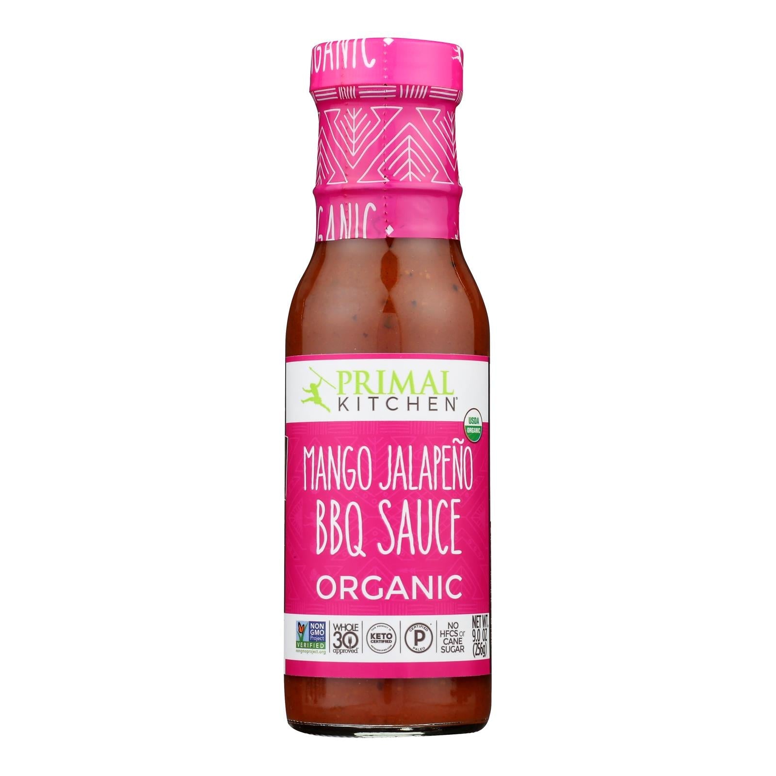 Primal Kitchen - Bbq Sauce Mango Jalpno - Case Of 6-9 Oz Primal Kitchen