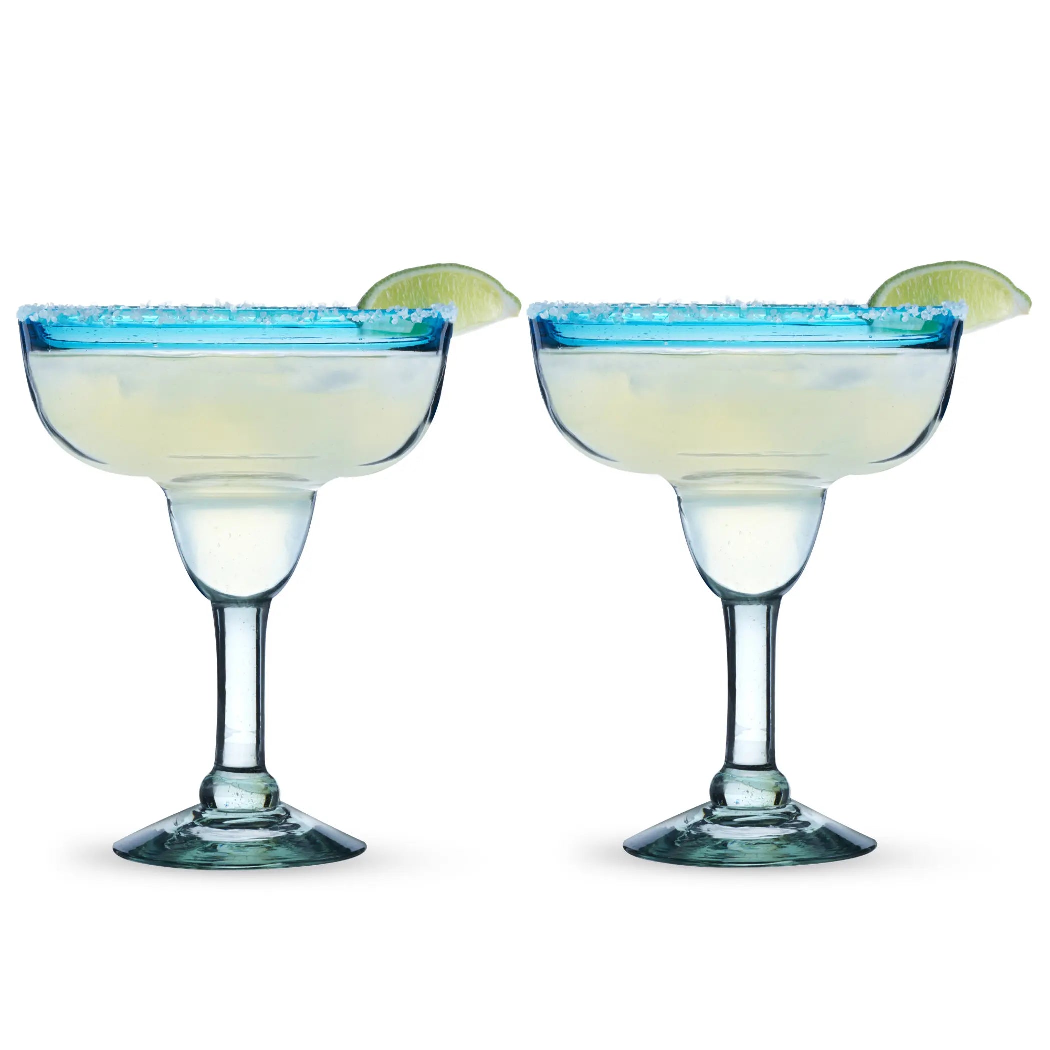 Primavera Recycled Margarita Glass Set by Twine Living Twine