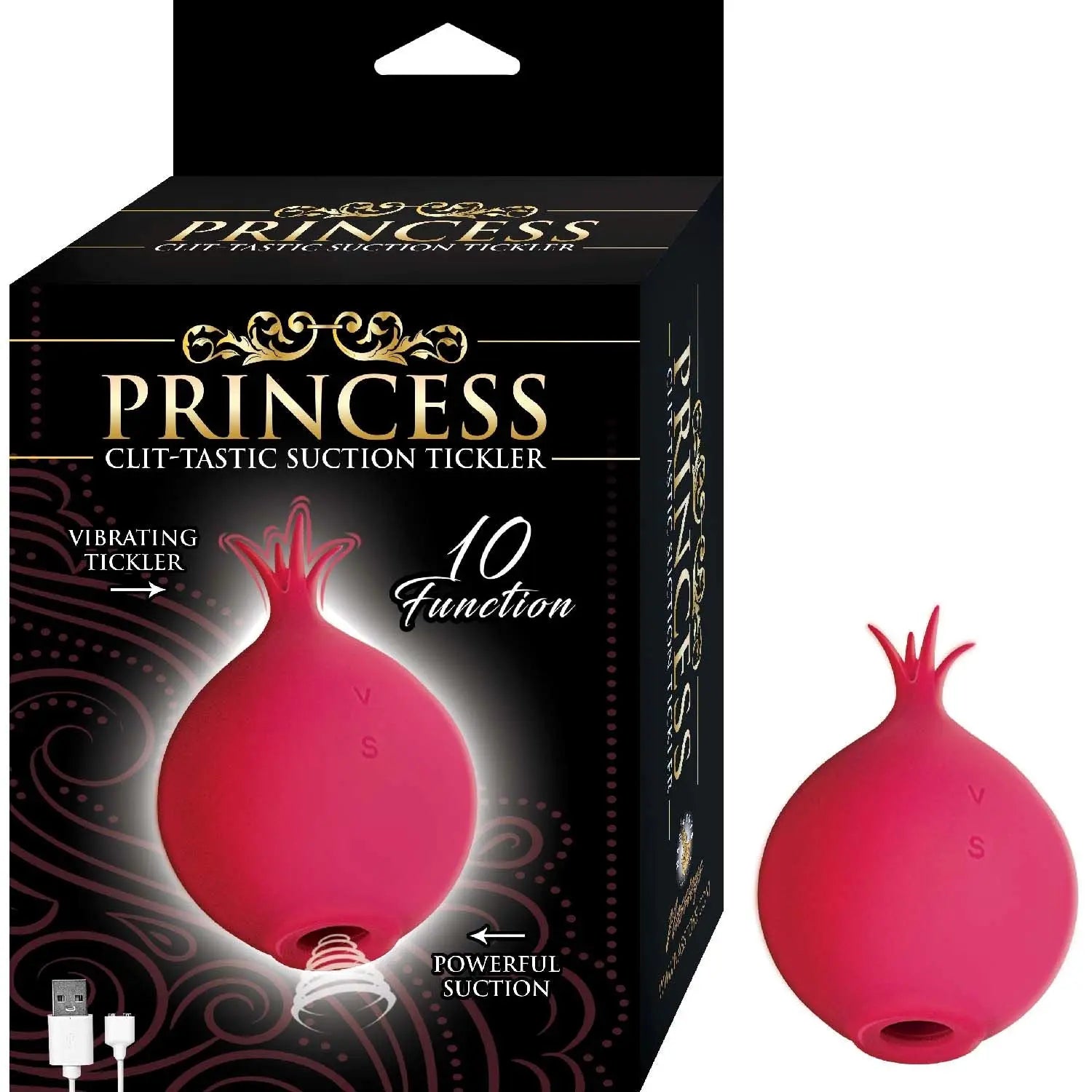 Princess Clit-tastic Suction Tickler Nasstoys