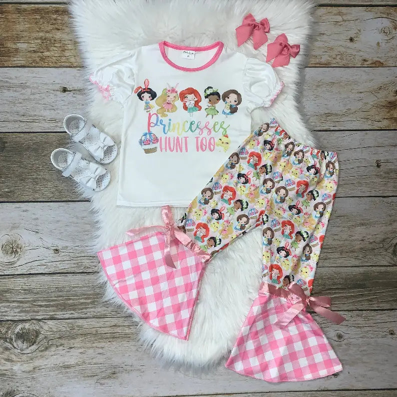 "Princesses Hunt Too" Top & Bell Set Stella Bean Clothing
