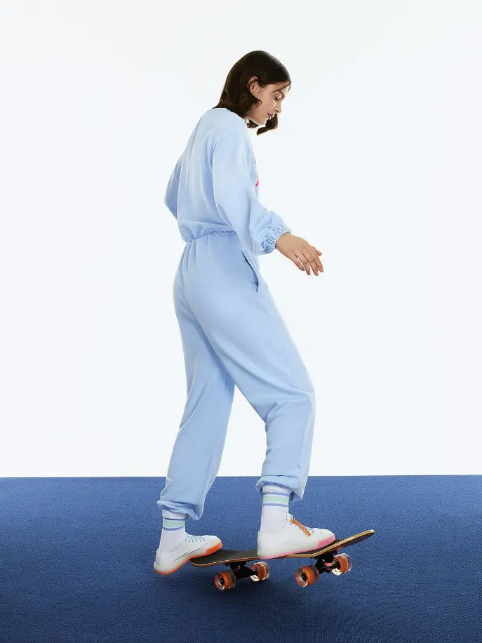Printed Knit Jumpsuit Monique Store