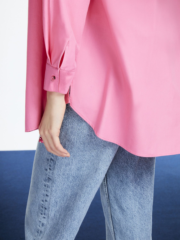 Printed Oversized Shirt Monique Store