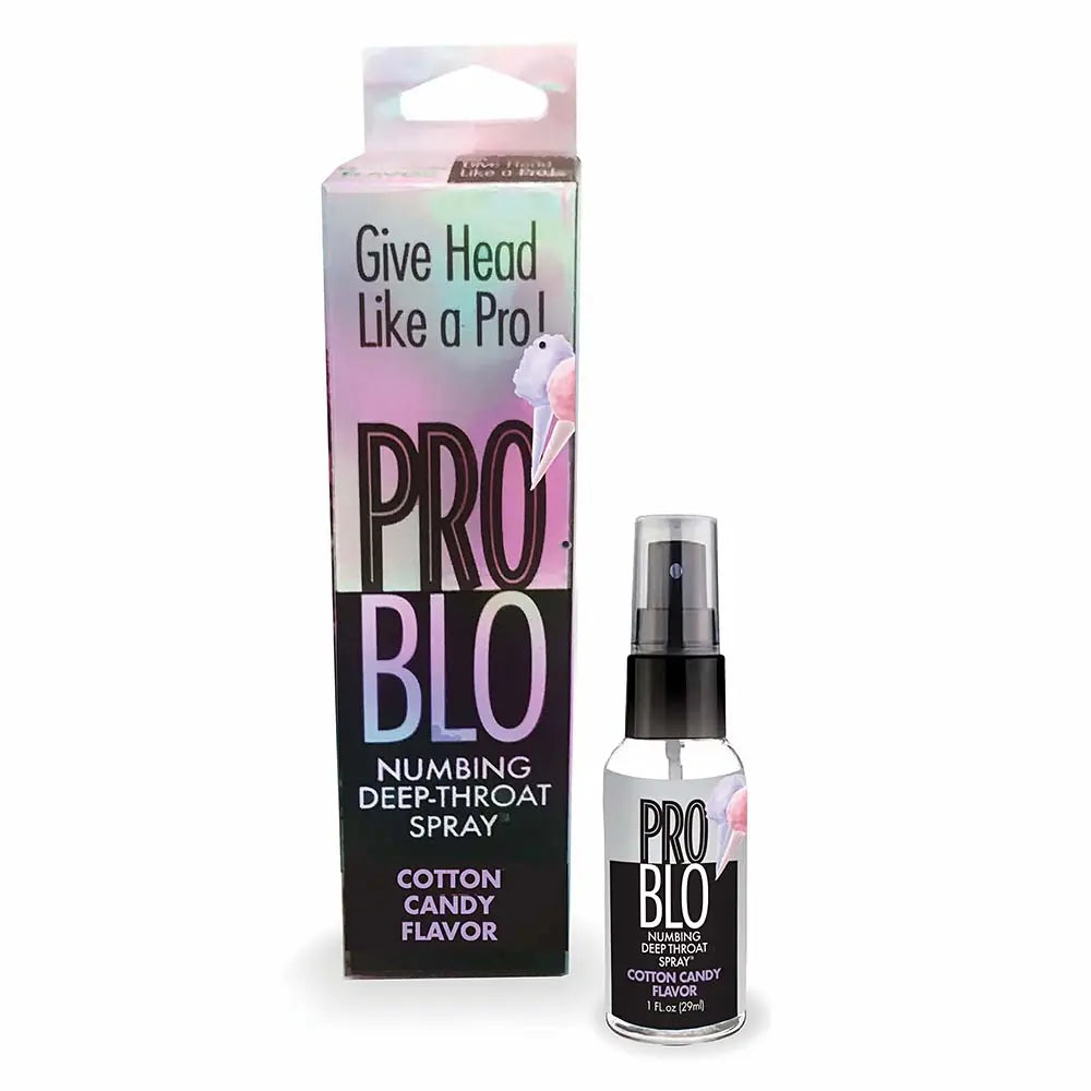 Pro Blo Deep Throat Spray CottCandy 1oz Little Genie