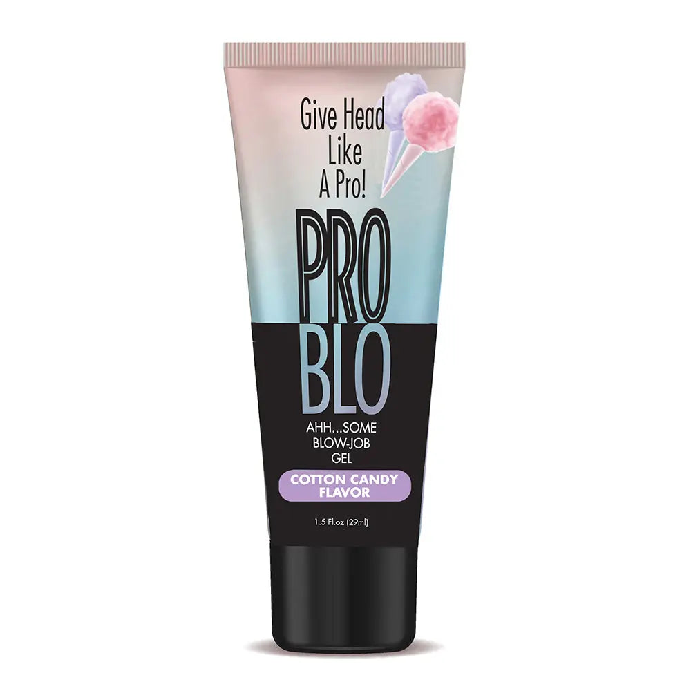 Pro Blo Oral Pleasure Gel CotCandy 1.5oz Little Genie
