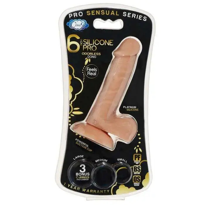Pro-Sensual-Premium-Silicone-Dong-W-3-C-Rings-Tan-6-_-Cloud-9-Novelties-335789339