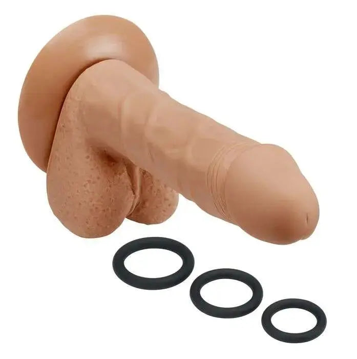 Pro-Sensual-Premium-Silicone-Dong-W-3-C-Rings-Tan-6-_-Cloud-9-Novelties-335789465