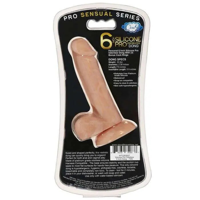 Pro-Sensual-Premium-Silicone-Dong-W-3-C-Rings-Tan-6-_-Cloud-9-Novelties-335789589
