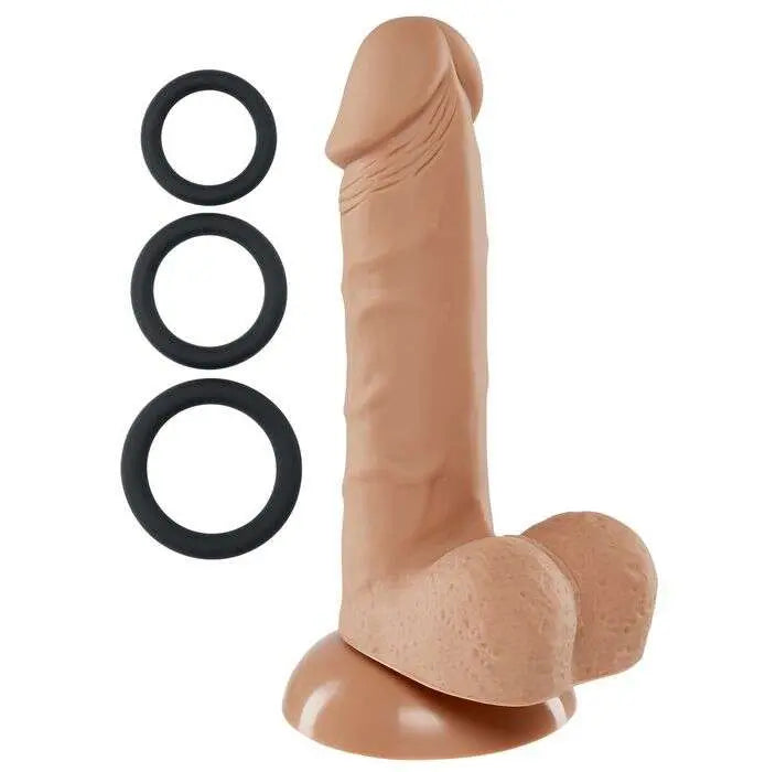 Pro-Sensual-Premium-Silicone-Dong-W-3-C-Rings-Tan-6-_-Cloud-9-Novelties-335789653
