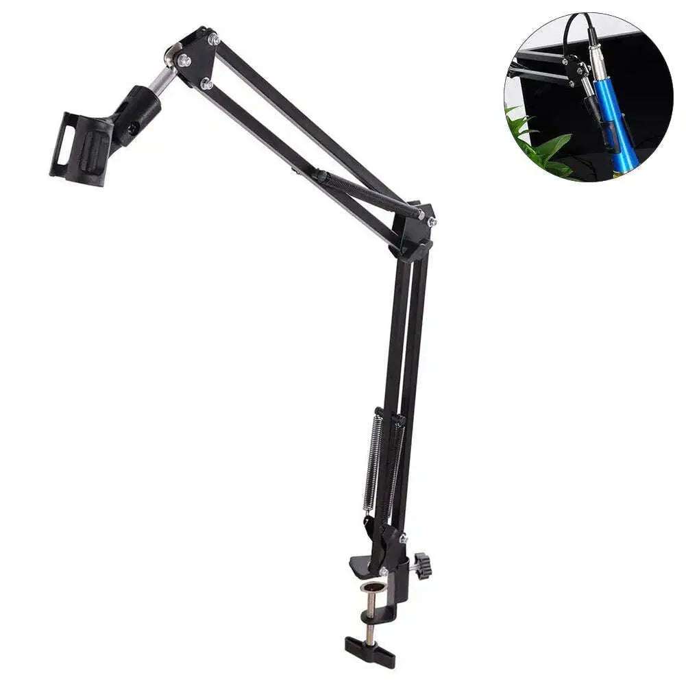 Professional-Studio-Recording-Professional-Clamp-Adjustable-Table-Mounting-Microphone-Arm-Stand-Broadcasting-Scissor-Arm-Holder-GreatEagleInc-334219777