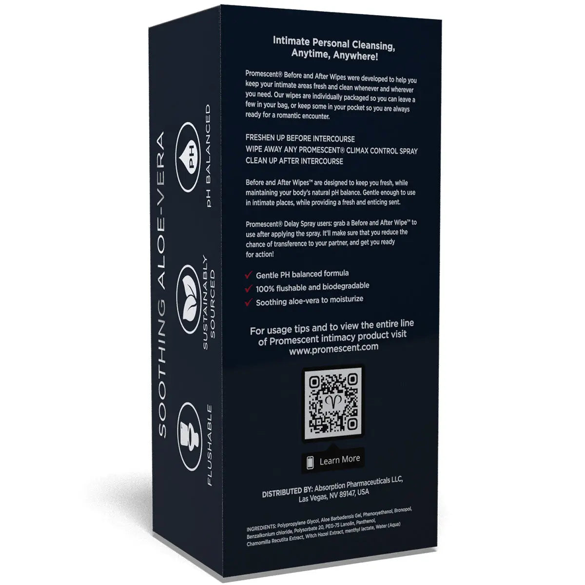 Promescent Before & After Wipes 40ct Promescent