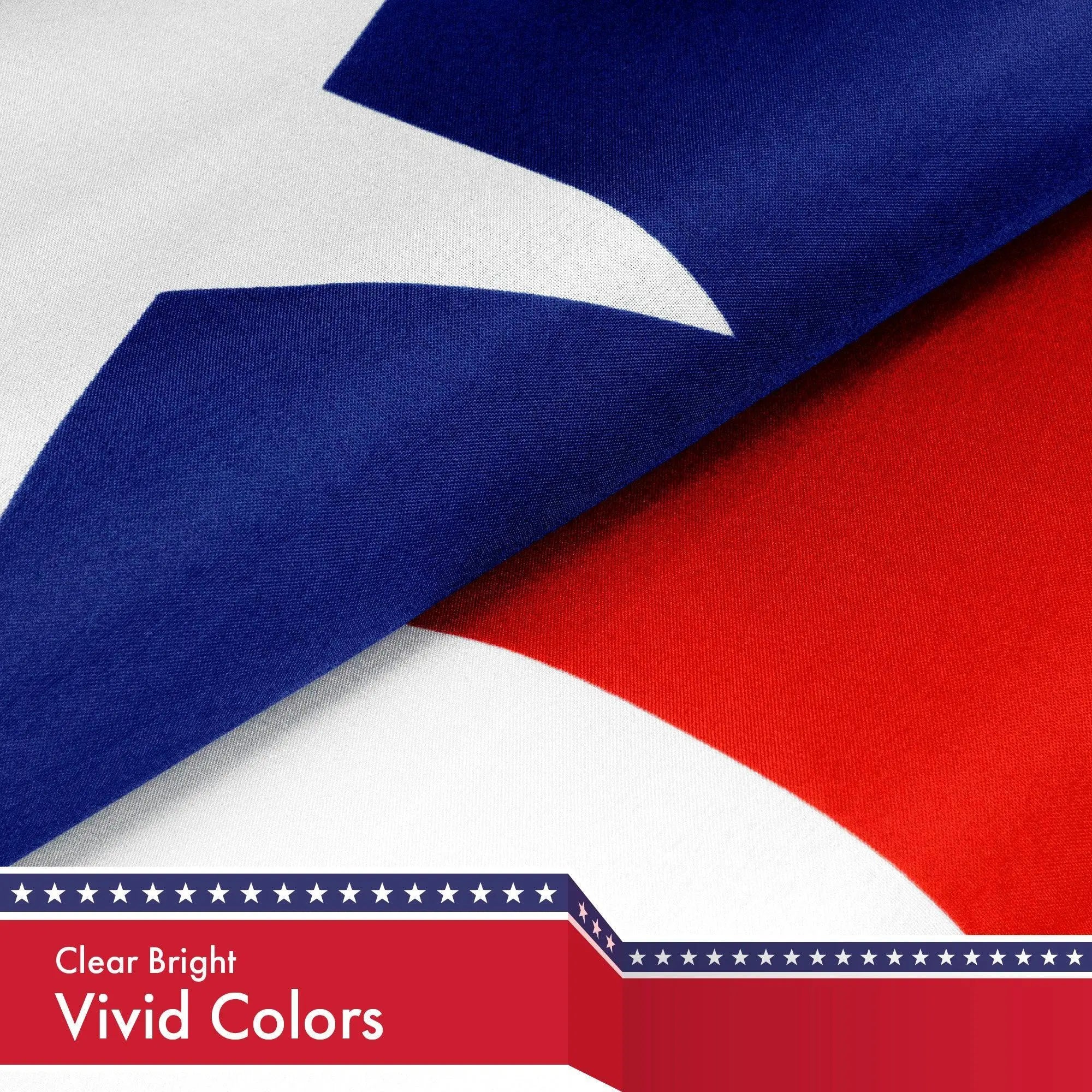 Puerto Rico PR Flag 3x5 Ft 2-Pack 150D Printed Polyester By G128 G128