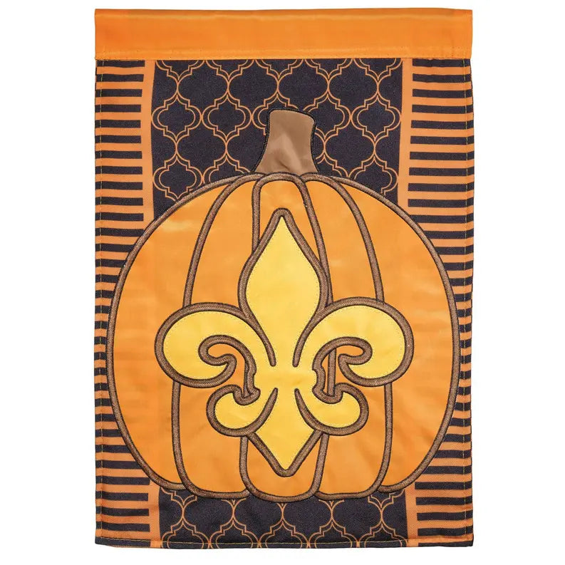 Pumpkin Fleur De Lis Dicksons Inc