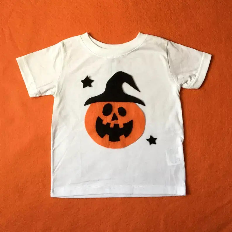 Pumpkin Witch - Kids Tee - Costume Mi Cielo