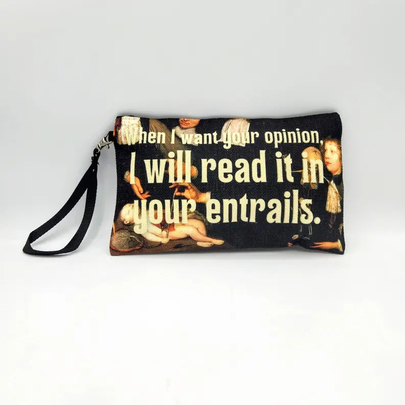 Punk Fashion Wristlet | Cosmetic Bag | Zipper Pouch The 308 Collective